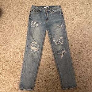 WILLOW + ROOT mom jeans